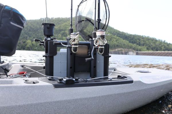 Hobie Kayak H-Crate Rod Storage, Tackle Storage & More Upgrades RAILBLAZA