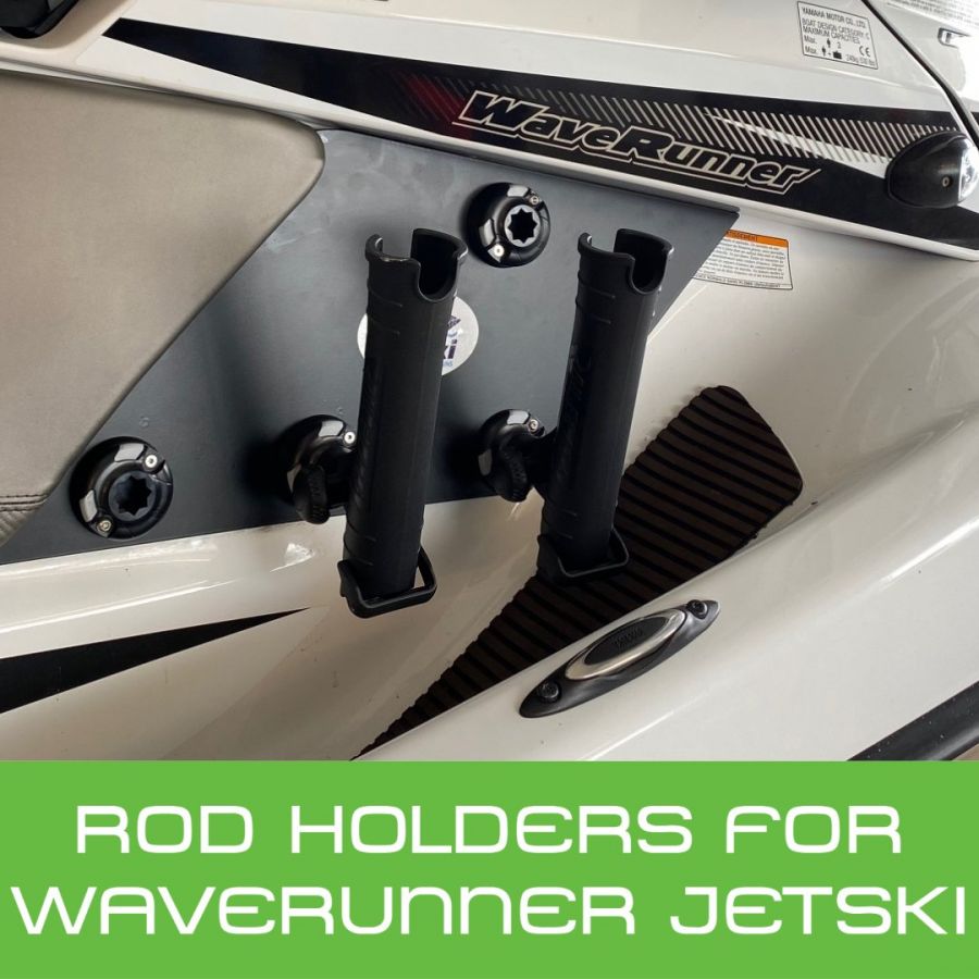 Easy Way To Fit Rod Holders To Yamaha Waverunner Jetski RAILBLAZA