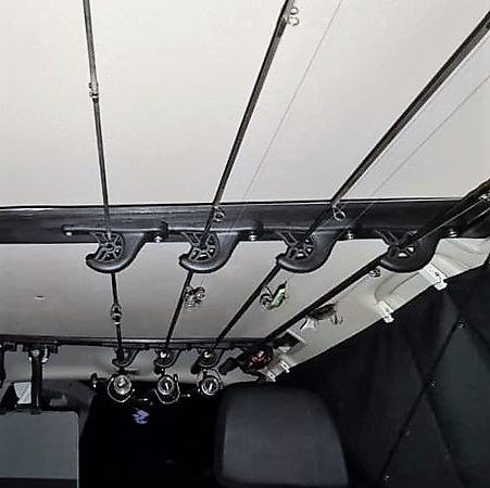 DIY SUV Ceiling Rod Rack : r/Fishing