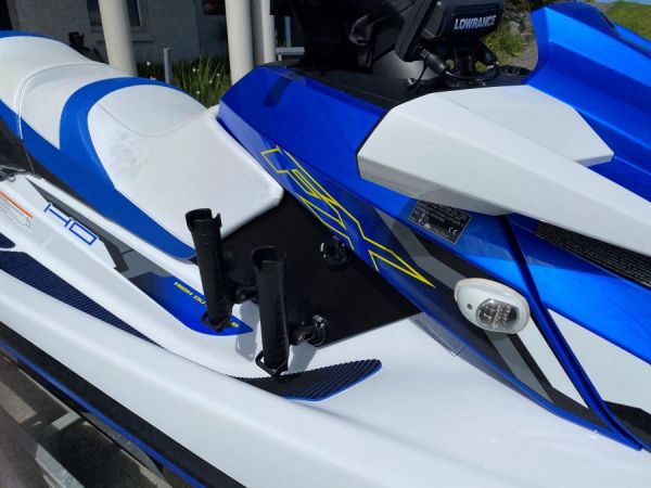 Easy Way To Fit Rod Holders To Yamaha Waverunner Jetski RAILBLAZA