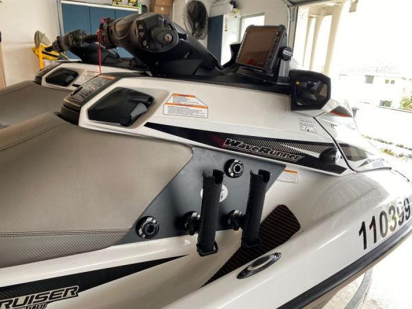 Easy Way To Fit Rod Holders To Yamaha Waverunner Jetski