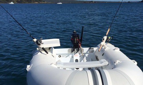 Fitting Rod holders and other accessories to RIB's & Inflatable boats just  got easier RAILBLAZA