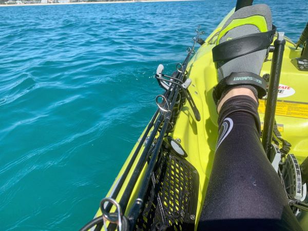 How To Set Up Hobie Fishing Kayak For Surf - How To Protect Fishing Rods In  Surf RAILBLAZA