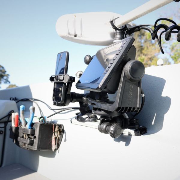 Garmin Fishfinder Mount RLock RAILBLAZA