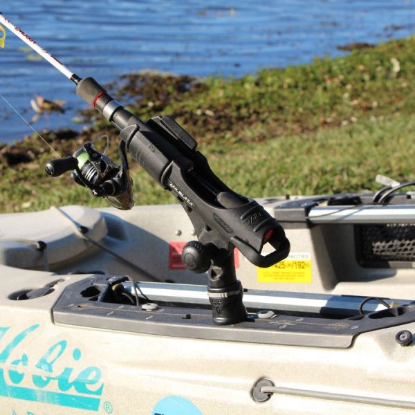 RAILBLAZA Rod Holder R with MiniPort Kayak Track Mount 
