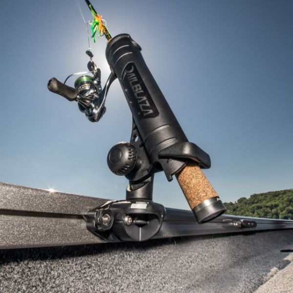 Crestliner Boats Railblaza Trackloader 45 Degree Sideportand & Tube Rod Holder 