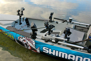 Parallel TracPort 350 for Hobie Pro Angler grabrails | RAILBLAZA customer DIY