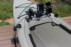 Removable Fishfinder Install to Malibu Sierra 10 Kayak | RAILBLAZA Customer DIY