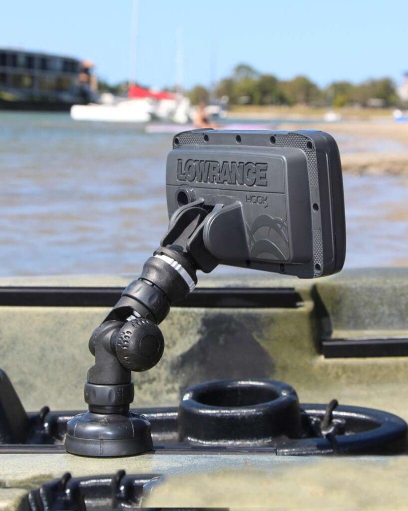  Fish Finder Mount RLock Hook 2 RAILBLAZA