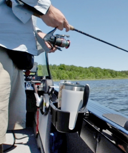 The Stow Pod holds anything you can think of! Drinks, tools, and so much more.