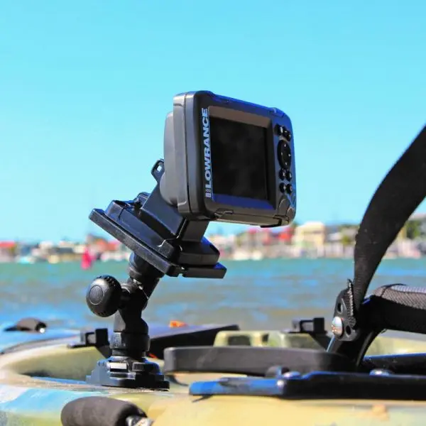 locks for lowrance fish finders YakAttack Finder Mount (LOWRANCE) Marine electronics are an expensive investment for boaters and an easy target for thieves just unscrew the knobs Fishfinder Locks