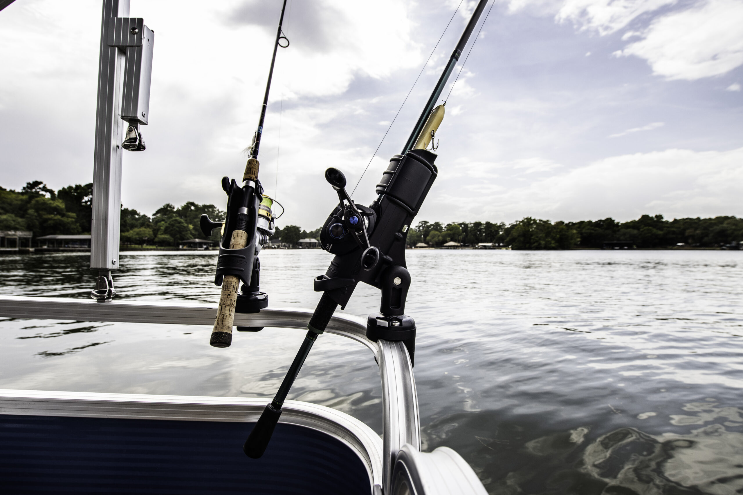 fishing rod holder for pontoon boat Rod Holder II Pontoon Mount Kit