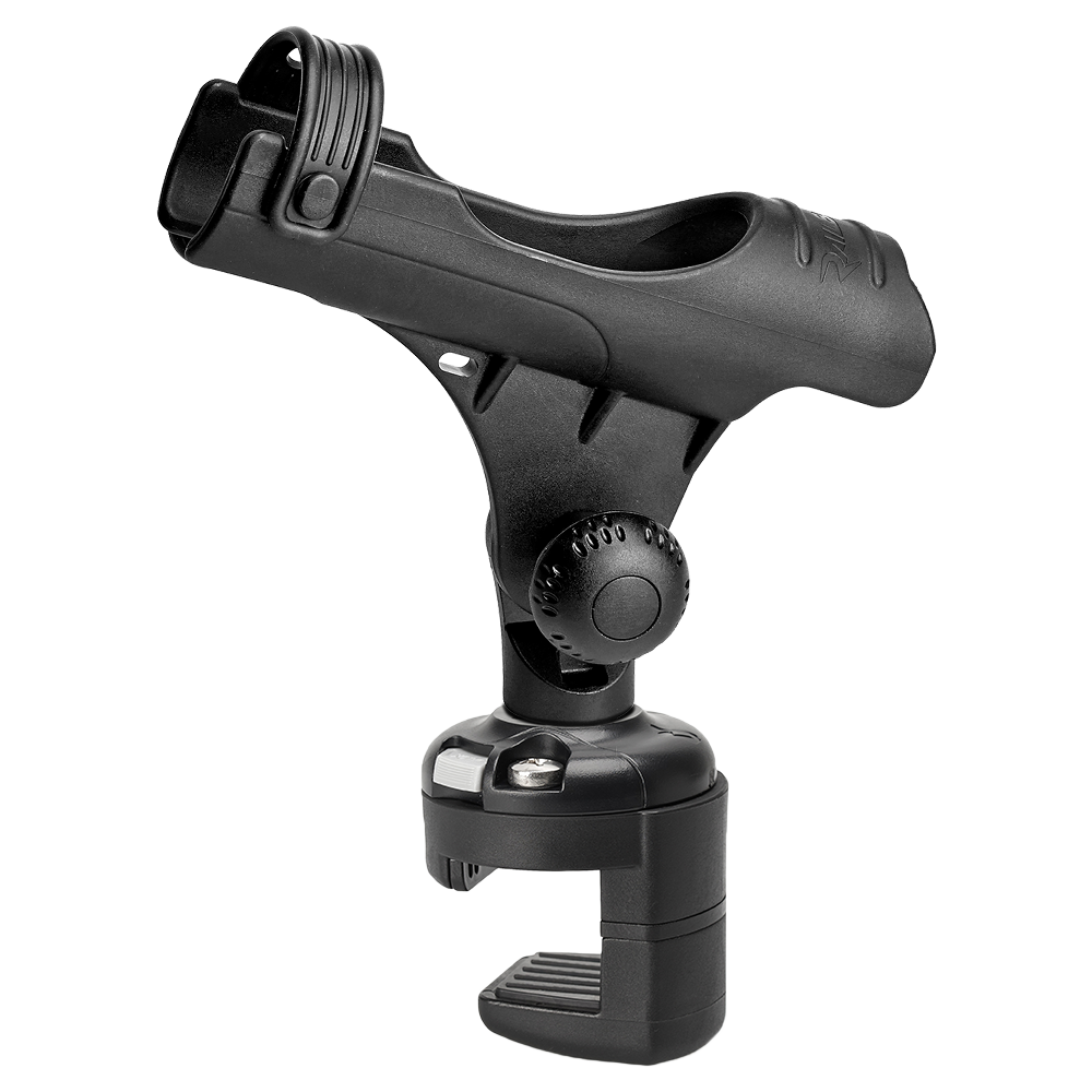 adjustable boat rail mount fishing rod pole holders - pair AMYSPORTS 2-4 PCS Rod/ Clamp The rod holder is easily removeable when not in use. Rod Holder R Pontoon Railmount